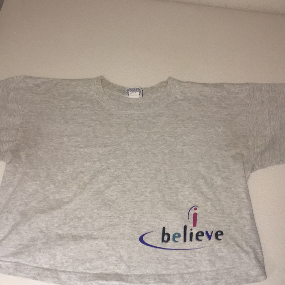 Vintage rebook crop top